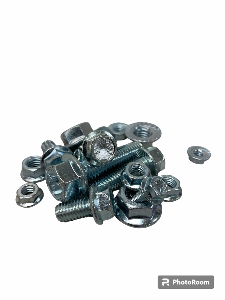 250 Boulons à Collerette Hex. 1/4-20x1-3/4 Grade 5 Zinc - Trinity Fastener - Neuf