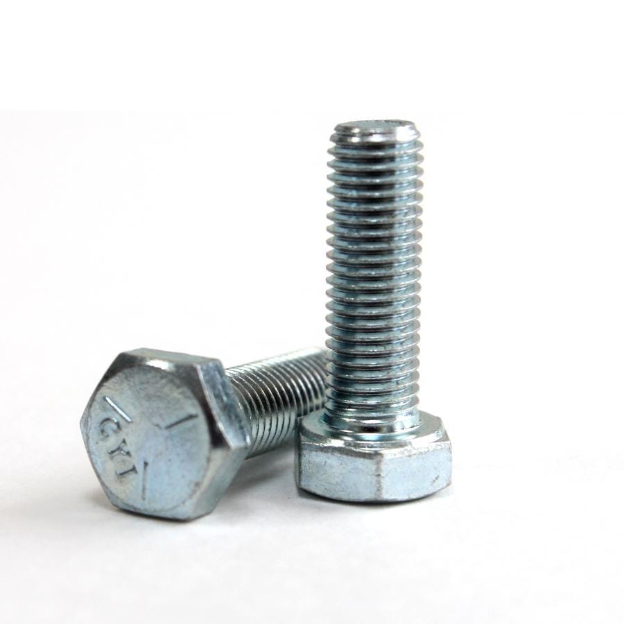 M10-1.50 x 25mm Metric Class 8.8 Zinc Finish Hex Cap Screw-Fully 