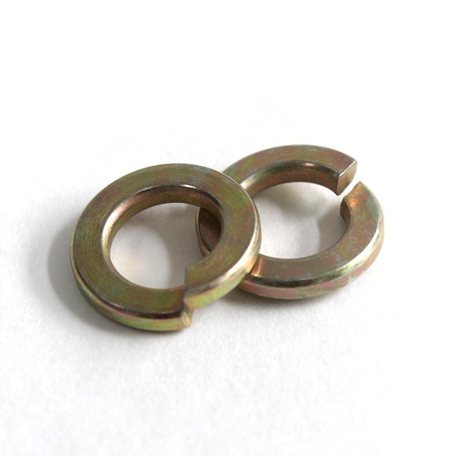 Case Hardened, Zinc Plated, Curved Split Lock Washer - 54FN24|M37080