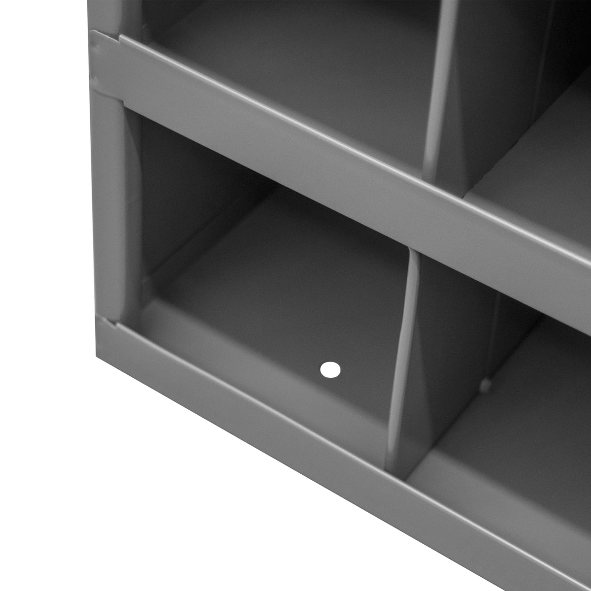56 Hole Metal Storage Bin - 12