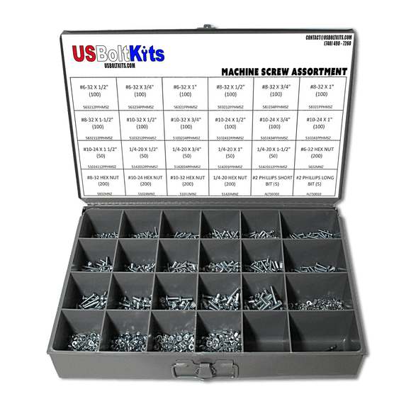 21 Compartment Storage Box – US Bolt Kits