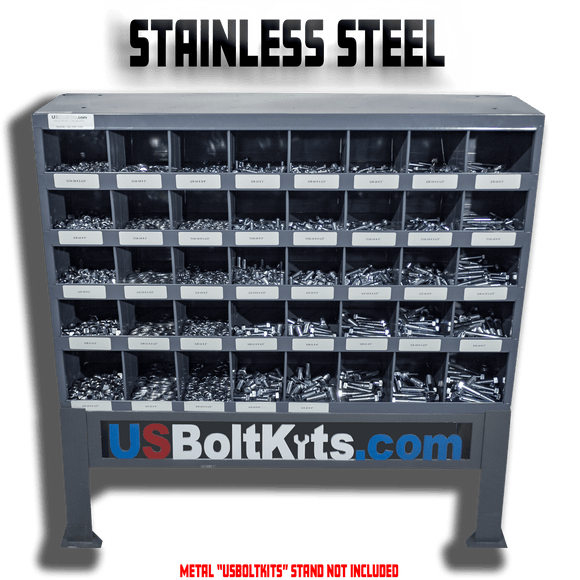 1035 Piece Stainless Steel Coarse Thread Nut, Bolt, and Washer Assortm – US Bolt Kits 1035 Piece Stainless Steel Coarse Thread Nut, Bolt, and Washer Assortm – US Bolt Kits