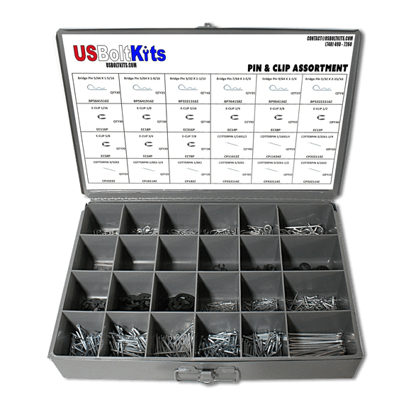 Pin and Clip Assortment – US Bolt Kits